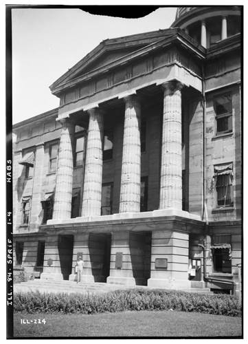 sangamon-Historic American Buildings Survey Collection, Library of Congress, LC-HABS ILL84-SPRIF,1-4